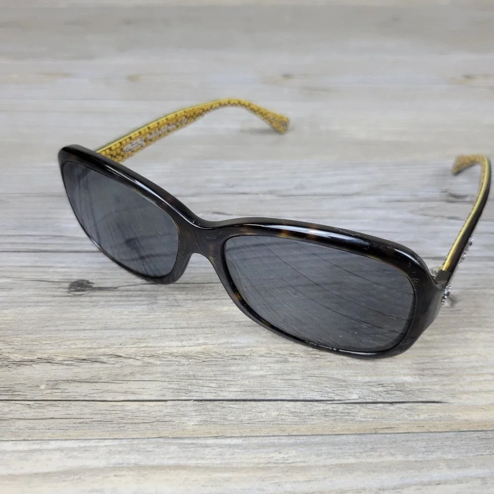 Coach Sunglasses HC 8016 Ciara 5033/13 Dark Tortoise Crystal  Womens Frames Only